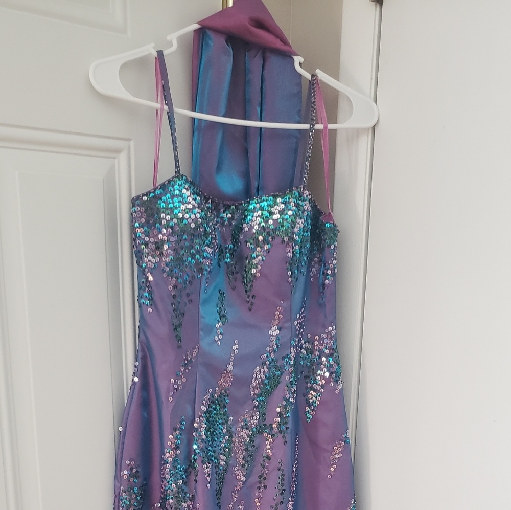 PAGEANTRY DRESS BEAUTIFUL WORE FOR ONE DAY